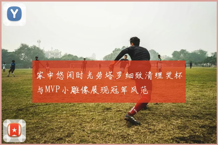 家中悠闲时光劳塔罗细致清理奖杯与MVP小雕像展现冠军风范